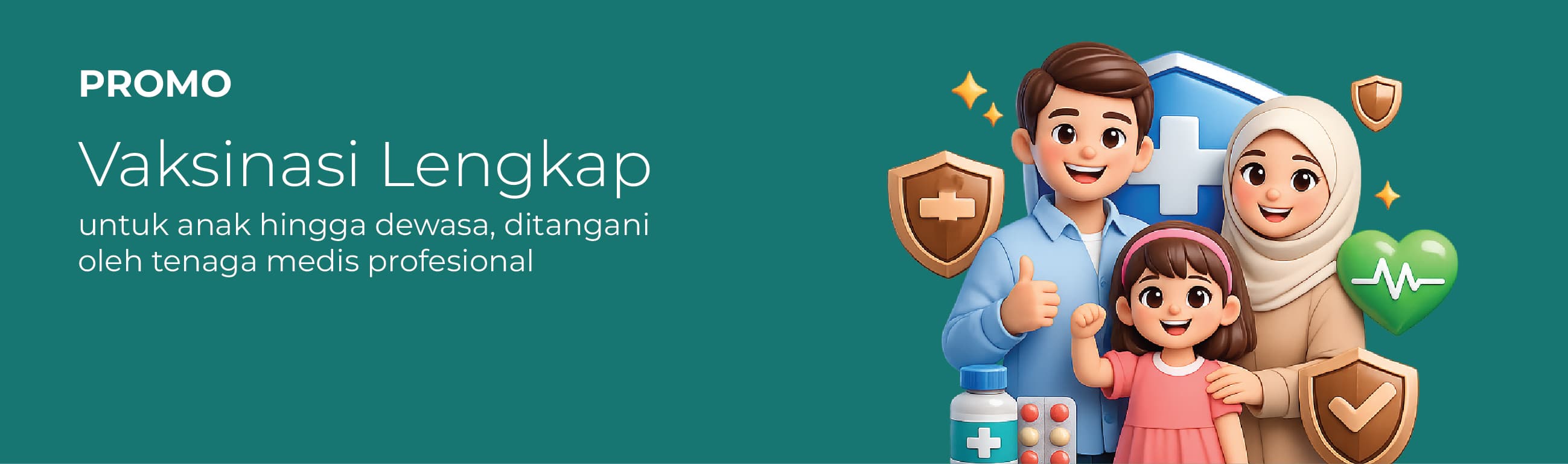 Promo Vaksinasi dan Layanan Medis